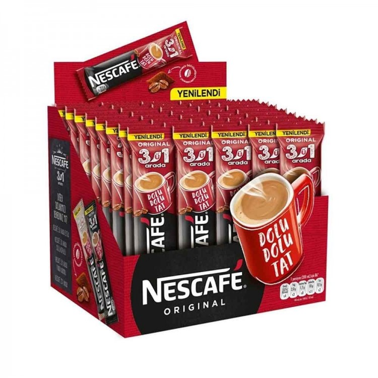 NESCAFE 3+1 ORIGINAL 72'Lİ NESCAFE 3+1 ORIGINAL 72'Lİ