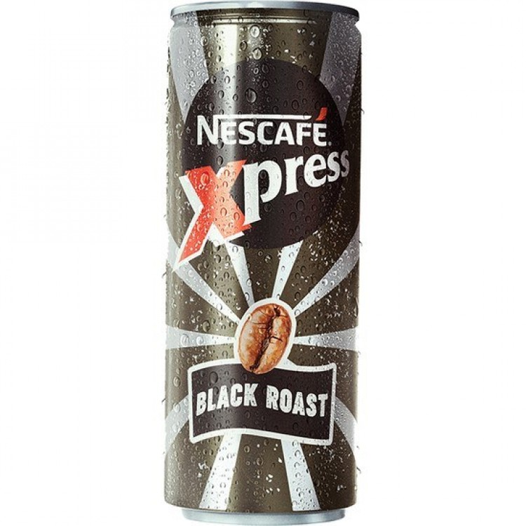 NESCAFE XPRESS 250 ML BLACK ROASE X 24 AD NESCAFE XPRESS 250 ML BLACK ROASE X 24 AD