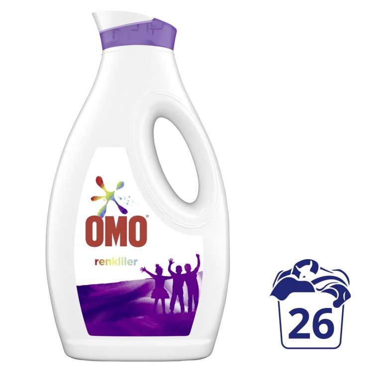 OMO SIVI DETERJAN 1690 ML COLOR X 6 AD