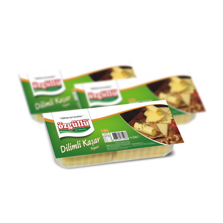 ÖZGÜLLÜ KAŞAR DİLİMLİ 1500 GR X 6 AD