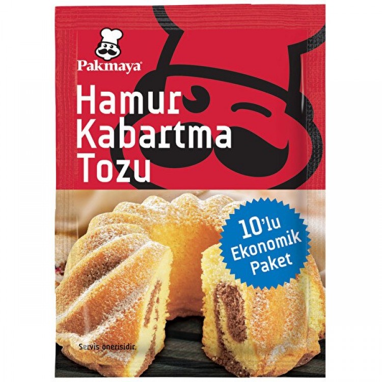 PAKMAYA HAMUR KABARTMA TOZU 10'LU X 15 AD