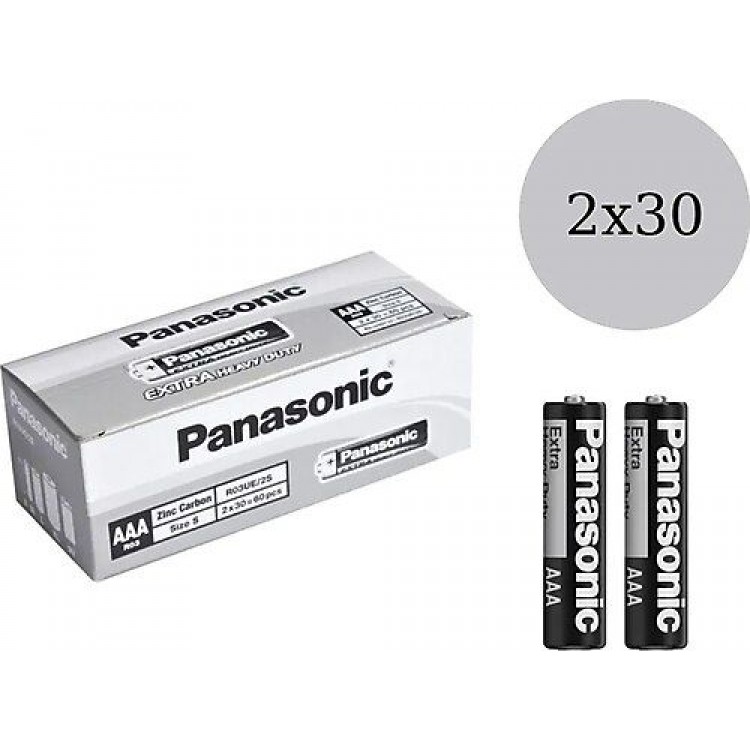 PANASONİC İNCE PİL AAA 2 Lİ X 30 AD PANASONİC İNCE PİL AAA 2 Lİ X 30 AD