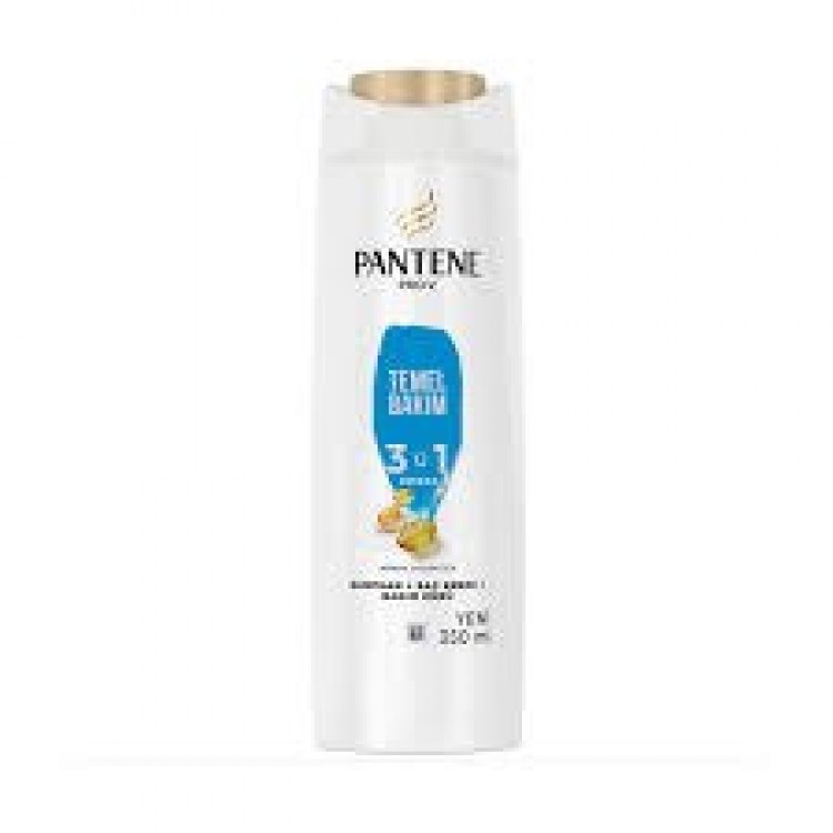 PANTENE ŞAMPUAN 350 ML 3'Ü1 ARADA TEMEL BAKIM X 6 AD