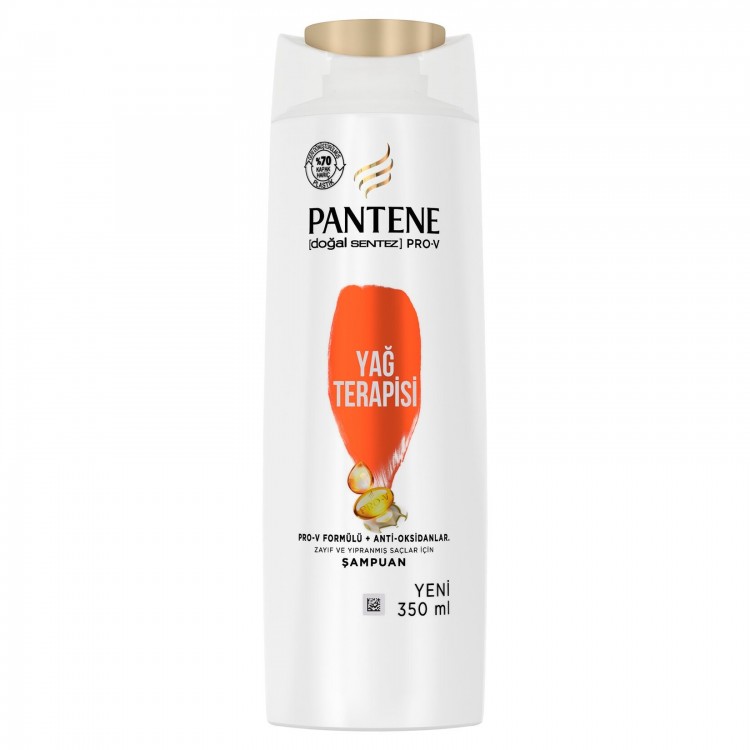 PANTENE ŞAMPUAN 350 ML YAĞ TERAPİ X 6 AD