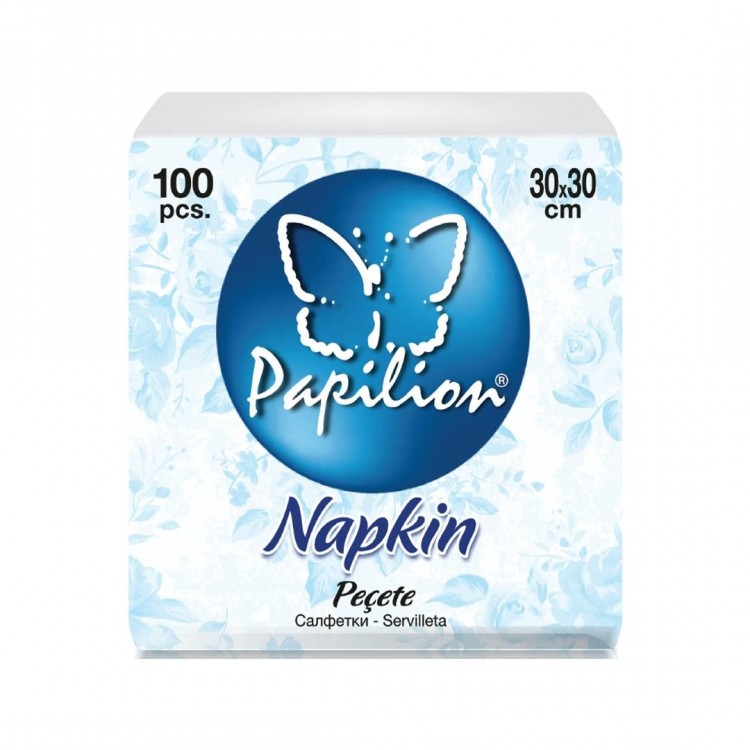 PAPİLİON KAĞIT PEÇETE ( 30X30 ) 100 YP X 24 AD PAPİLİON KAĞIT PEÇETE ( 30X30 ) 100 YP X 24 AD