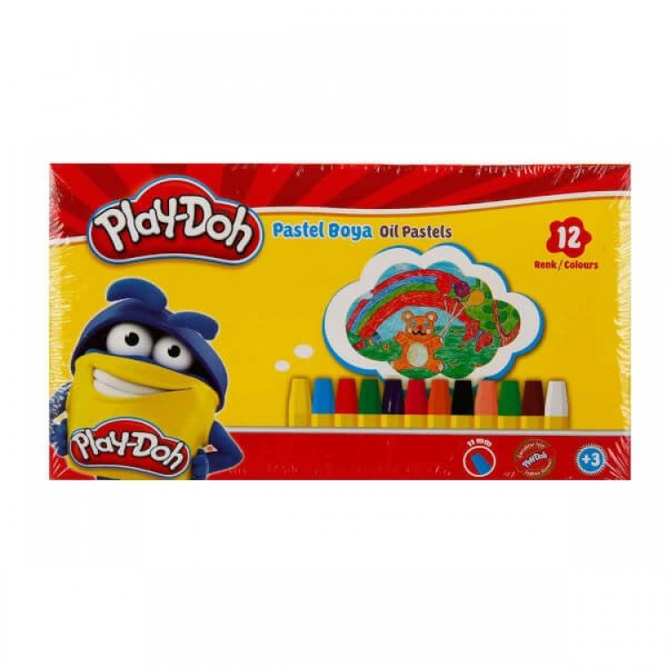 PLAY-DOH 12'Lİ PASTEL BOYA X 12 AD