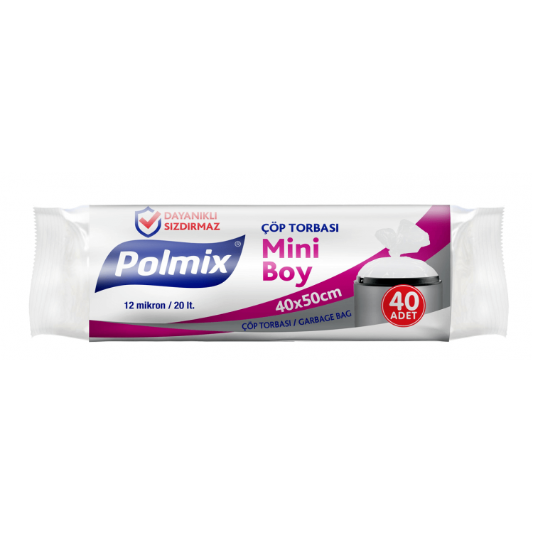 POLMİX ÇÖP TORBASI MİNİ BOY X 50 AD POLMİX ÇÖP TORBASI MİNİ BOY X 50 AD