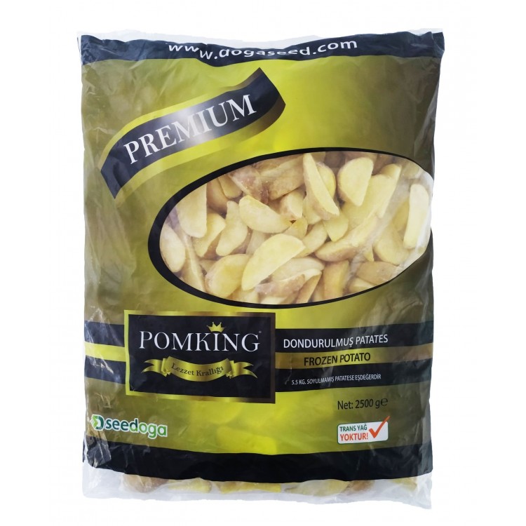 POMKİNG PATATES ELMA DİLİM 2500 GR X 6 AD