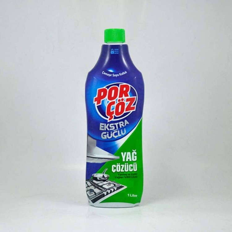 PORÇÖZ YAĞ ÇÖZÜCÜ 1000 ML X 18 AD