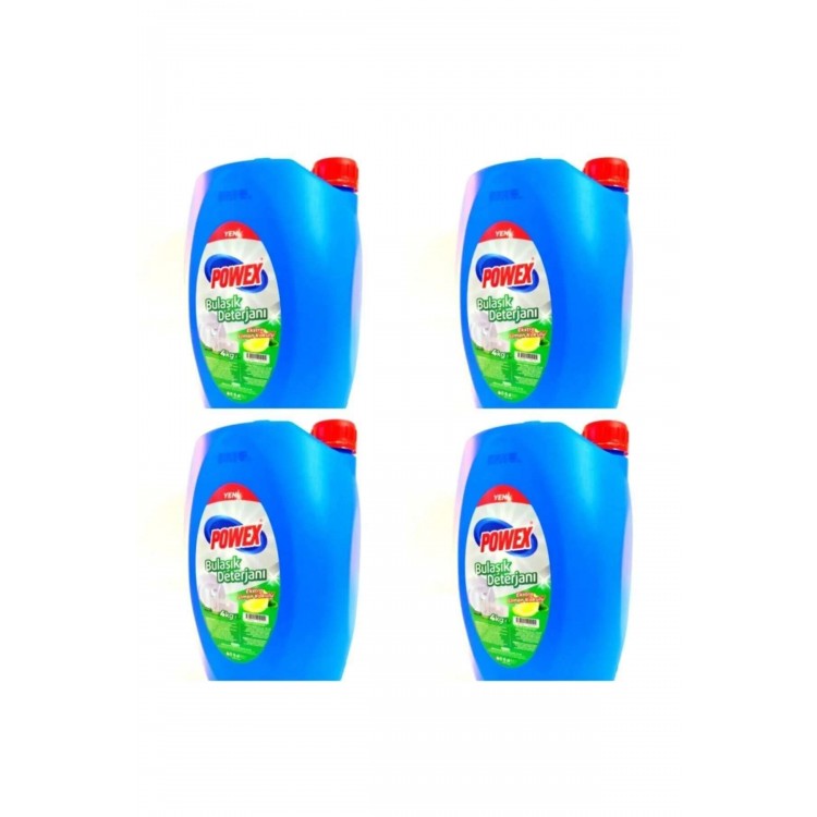 POWEX BULAŞIK DETERJANI 4 LT LİMON 4 AD