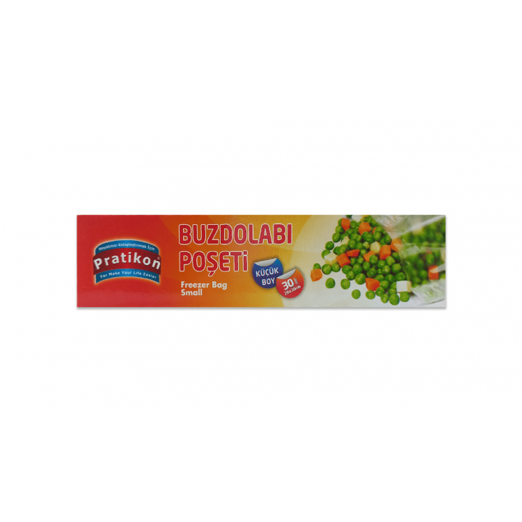 PRATİKON BUZDOLABI POŞETİ 30'LU KÜÇÜK BOY X 100 AD