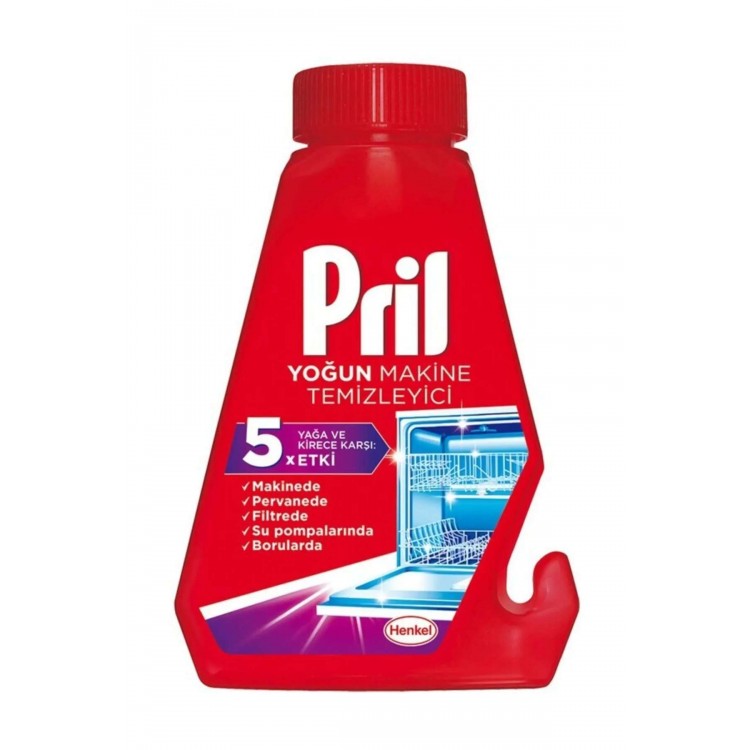 PRİL MAKİNA TEMİZLEYİCİ 250 ML X 8 AD