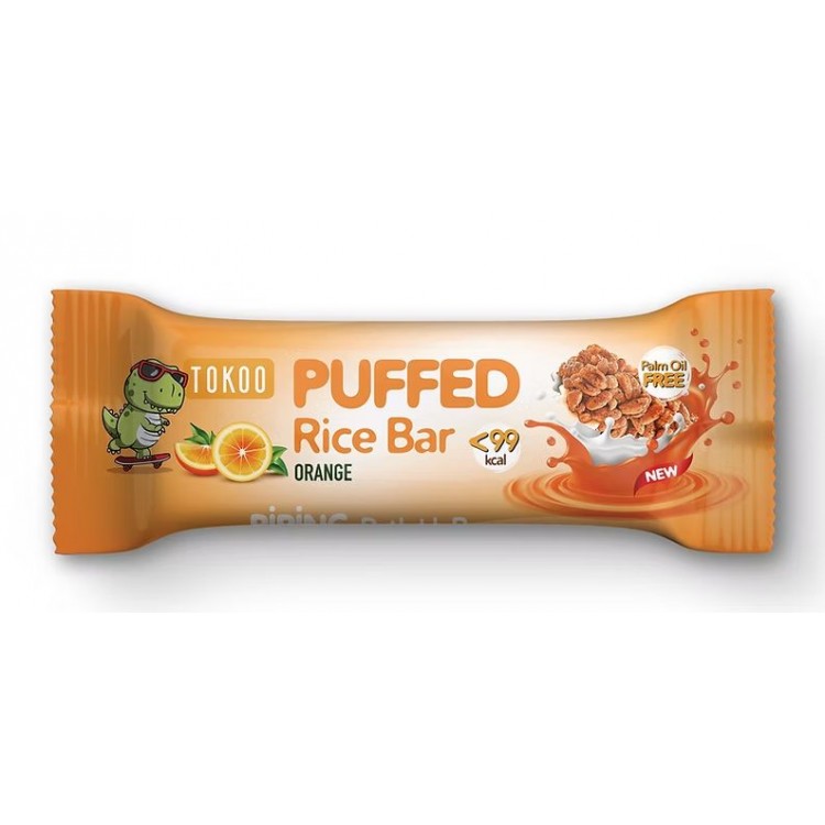 PUFFED RICE BAR 22.50 GR PORTAKAL X 24 AD PUFFED RICE BAR 22.50 GR PORTAKAL X 24 AD
