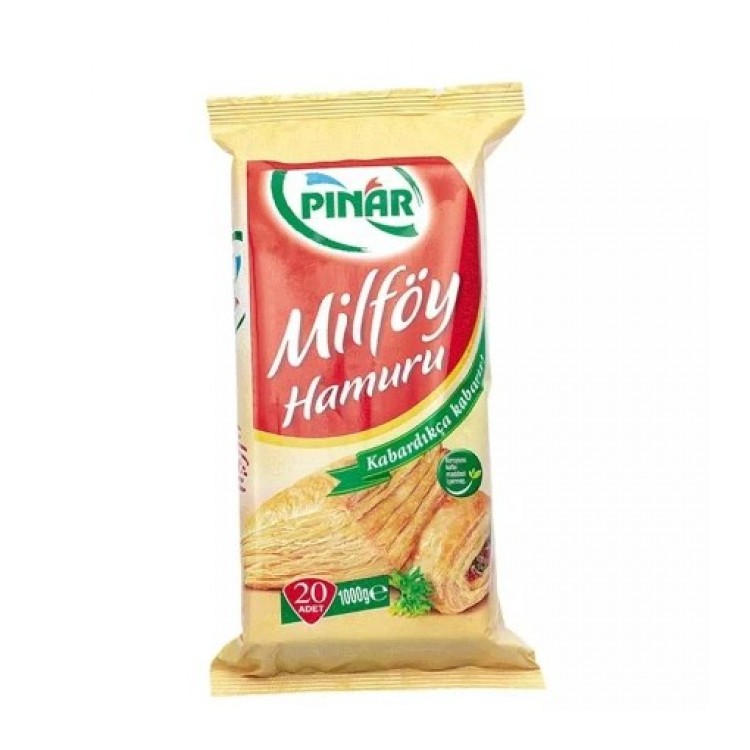 PINAR 1000 GR MİLFÖY HAMURU X 12 AD PINAR 1000 GR MİLFÖY HAMURU X 12 AD