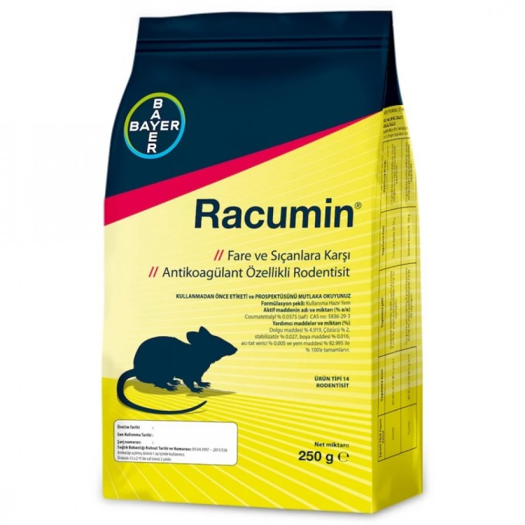 RACUMİN 250 GR FARE ZEHRİ RACUMİN 250 GR FARE ZEHRİ