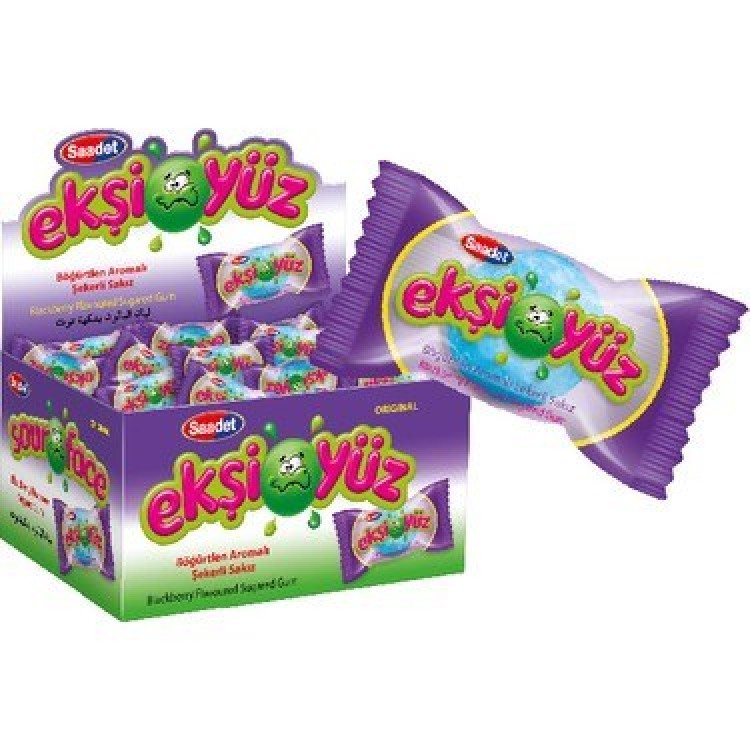 SAADET EKŞİYÜZ SAKIZ BÖĞÜRTLEN 100'LÜ X 20 PK SAADET EKŞİYÜZ SAKIZ BÖĞÜRTLEN 100'LÜ X 20 PK
