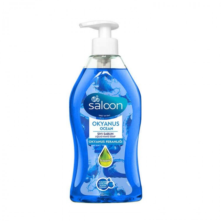 SALOON SIVI EL SABUNU 400 ML OKYANUS X 12 AD SALOON SIVI EL SABUNU 400 ML OKYANUS X 12 AD
