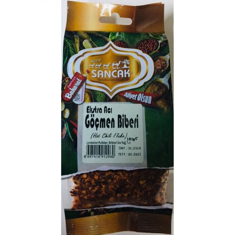 SANCAK EKO GÖÇMEN BİBER 160 GR X 10 AD SANCAK EKO GÖÇMEN BİBER 160 GR X 10 AD