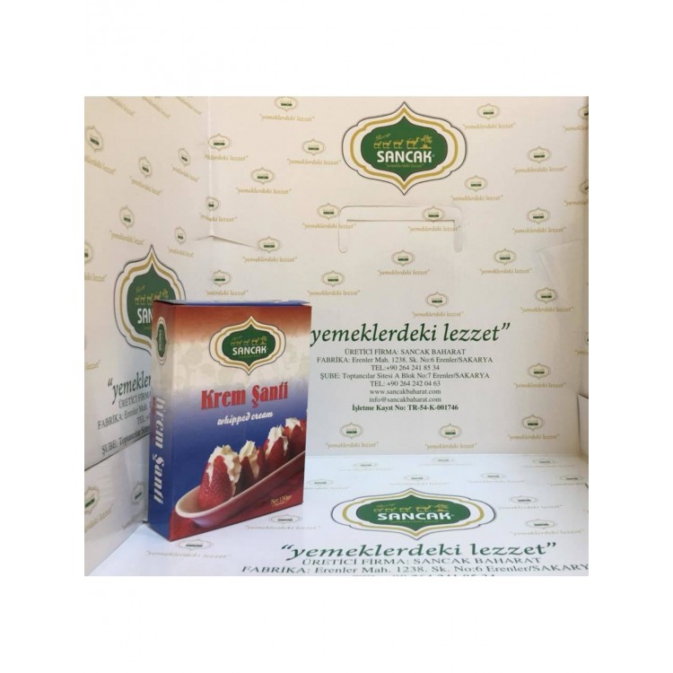 SANCAK KREM ŞANTİ 150 GR X 10 AD SANCAK KREM ŞANTİ 150 GR X 10 AD