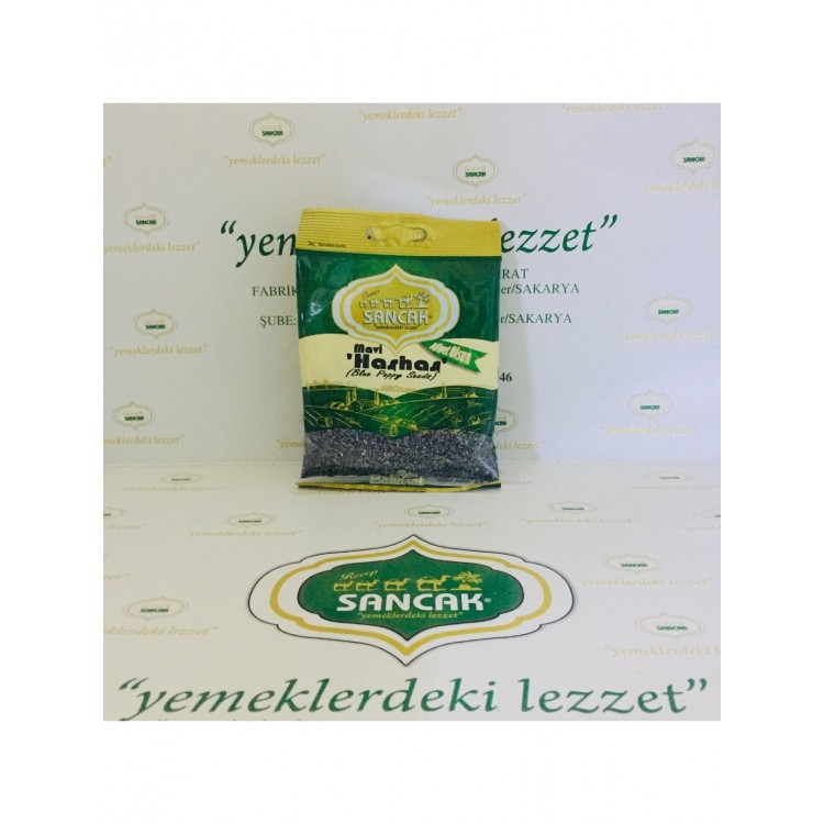 SANCAK MAVİ HAŞHAŞ 25 GR X 10 AD SANCAK MAVİ HAŞHAŞ 25 GR X 10 AD
