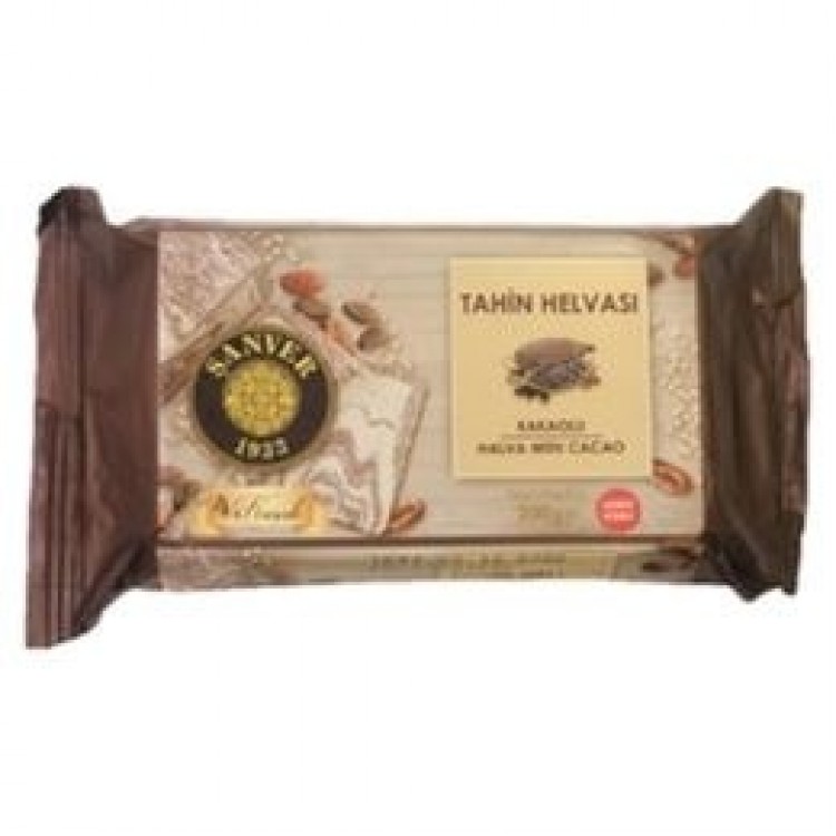 ŞANVER HELVA 200 GR KAKAOLU X 24 AD ŞANVER HELVA 200 GR KAKAOLU X 24 AD