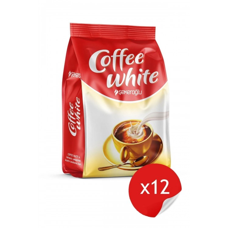 ŞEKEROĞLU 500 GR COFFEE WHİTE KREMA X 12 AD