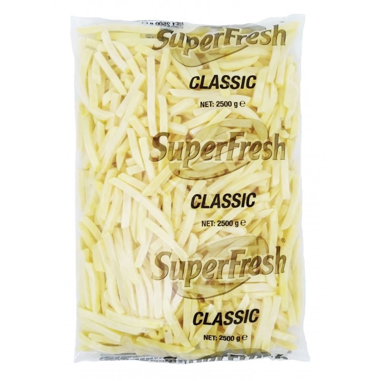 SÜPERFRESH 2500 GR PATATES 9X9 SARI X 5 AD