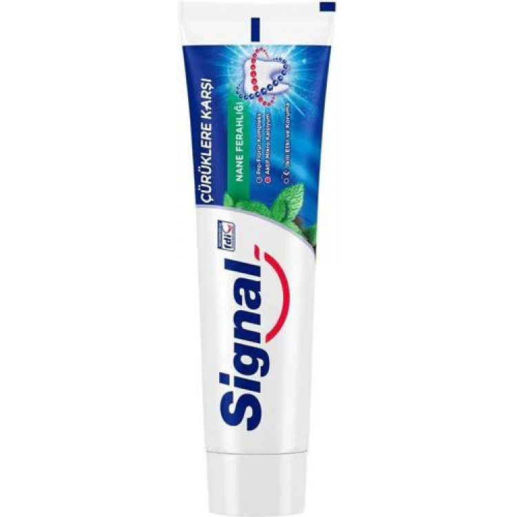 SİGNAL DİŞ MACUNU 100 ML NANE FERAHLIĞI X 12 AD SİGNAL DİŞ MACUNU 100 ML NANE FERAHLIĞI X 12 AD