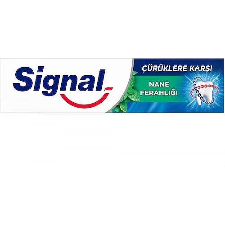 SİGNAL DİŞ MACUNU 50 ML NANE FERAHLIĞI X 12 AD SİGNAL DİŞ MACUNU 50 ML NANE FERAHLIĞI X 12 AD