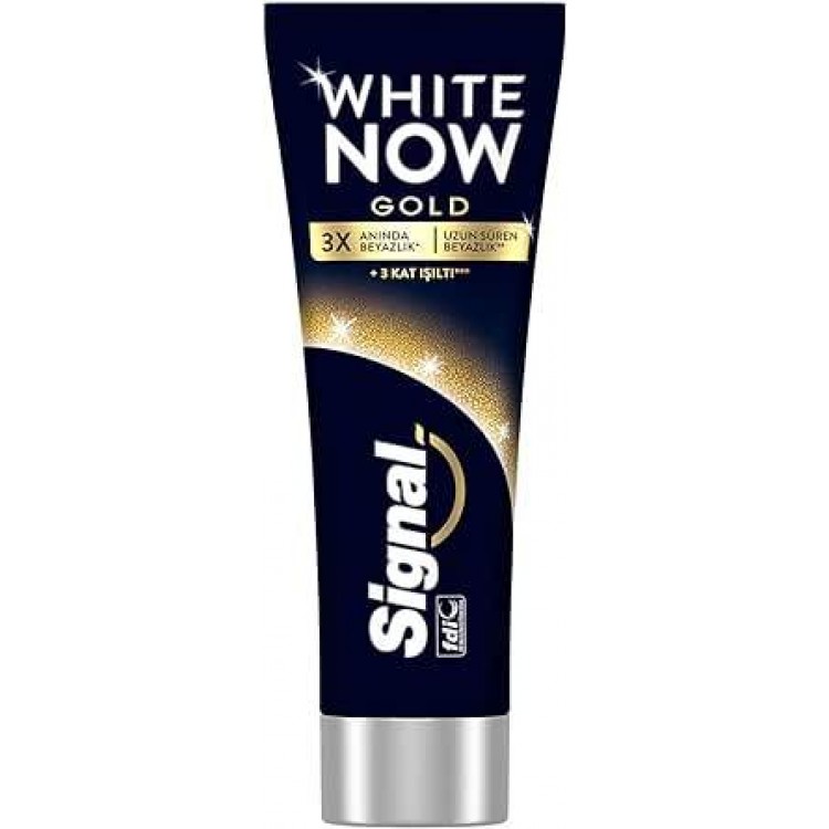 SİGNAL WHITE NOW GOLD 75 ML X 24 AD SİGNAL WHITE NOW GOLD 75 ML X 24 AD