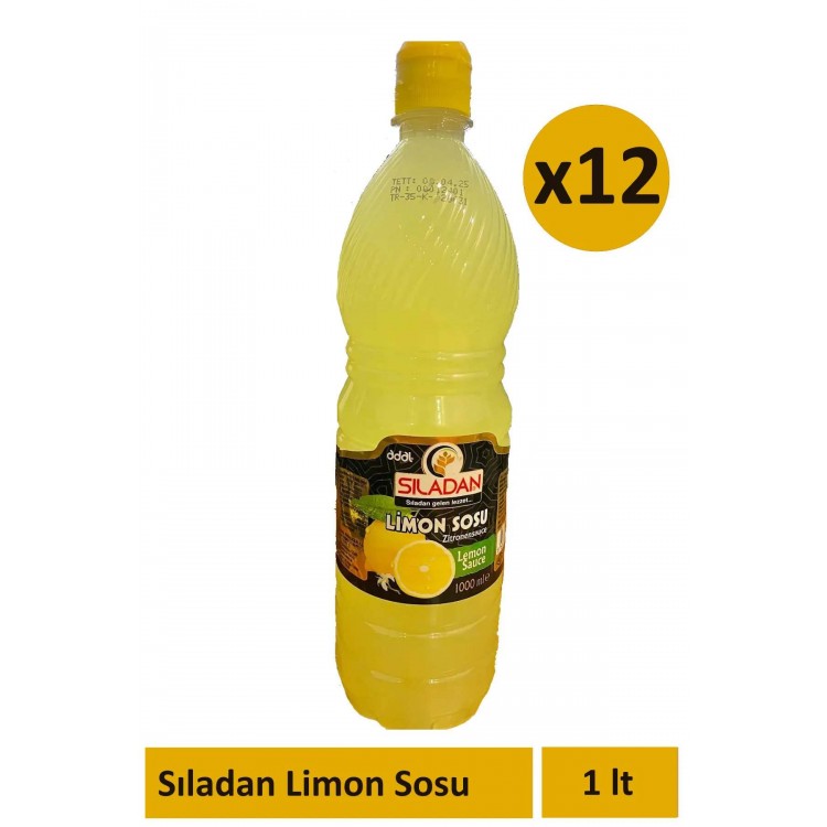 SILADAN LİMON SOSU 1000 ML X 12 AD SILADAN LİMON SOSU 1000 ML X 12 AD