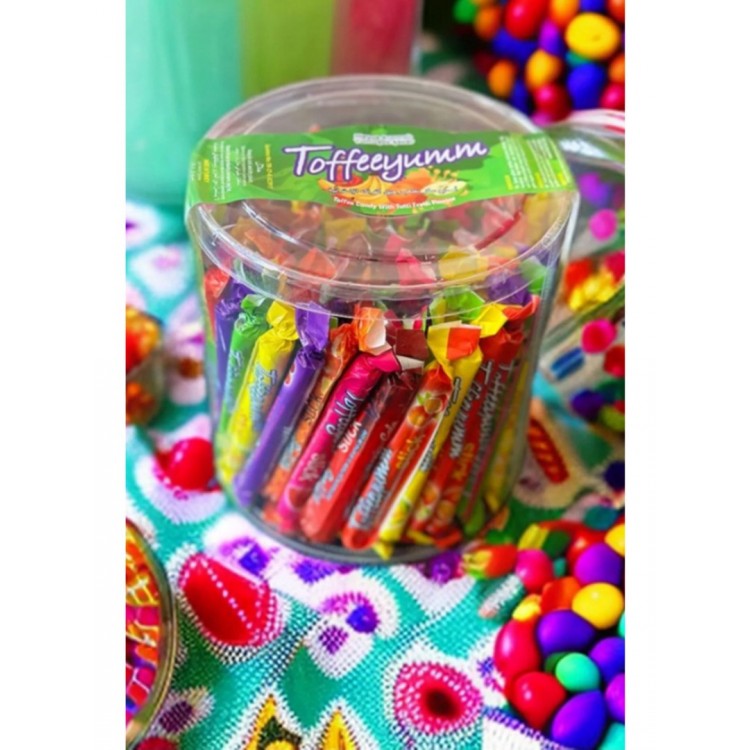 TOFFEYUM FRUİTLYUM MEYVE AROMALI ŞEKER X 120 AD TOFFEYUM FRUİTLYUM MEYVE AROMALI ŞEKER X 120 AD