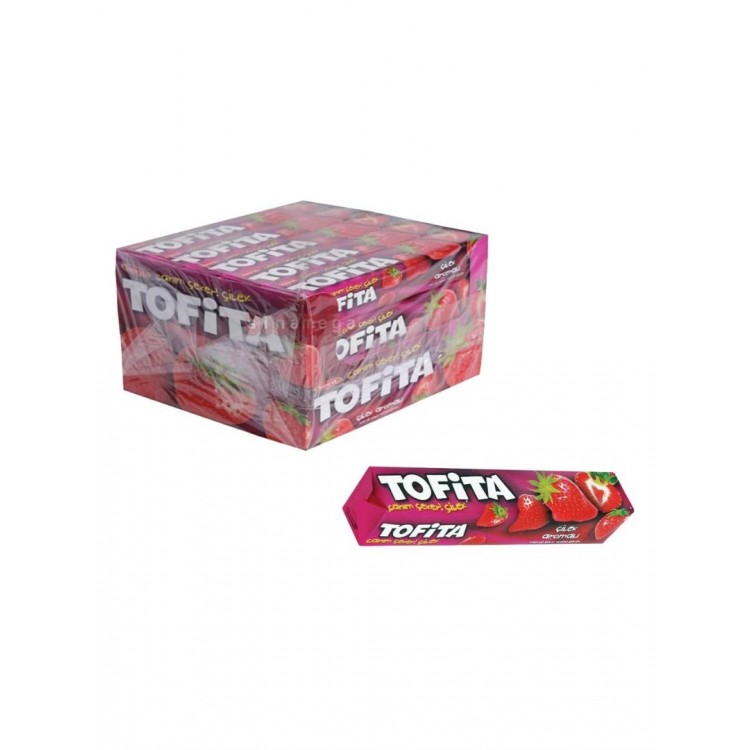 TOFİTA ÇİLEK 47 GR X 20 AD TOFİTA ÇİLEK 47 GR X 20 AD