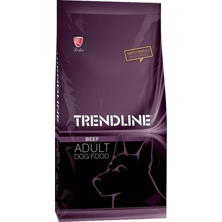 TRENDLİNE KÖPEK MAMA BİFTEKLİ 15 KG