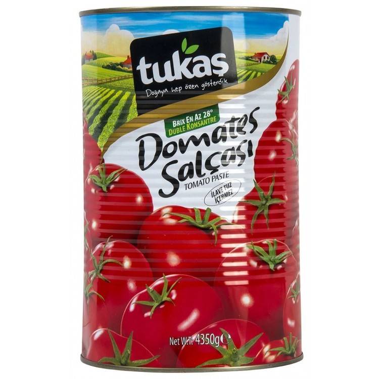 TUKAŞ DOMATES SALÇASI 5 KG X 6 ADET