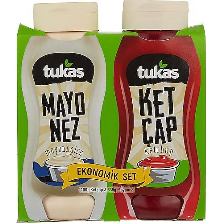 TUKAŞ EKO KETÇAT(400GR)+MAYONEZ(335GR) X 6 AD