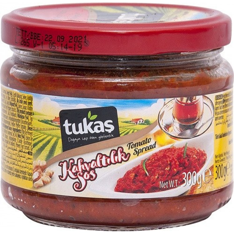 TUKAŞ KAHVALTILIK SOS 300 GR X 12 AD