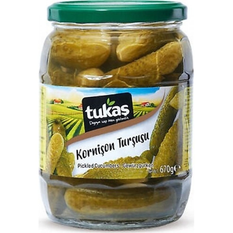 TUKAŞ KORNİŞON TURŞU 1 NO 670 GR X 12 AD