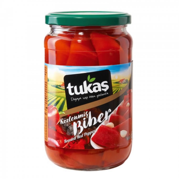 TUKAŞ KÖZLENMİŞ BİBER 680 GR X 12 AD