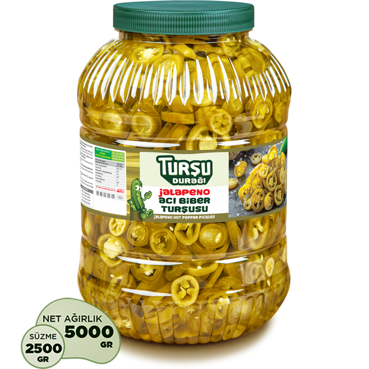 TURSAL ACI BİBER TURŞUSU 5 KG