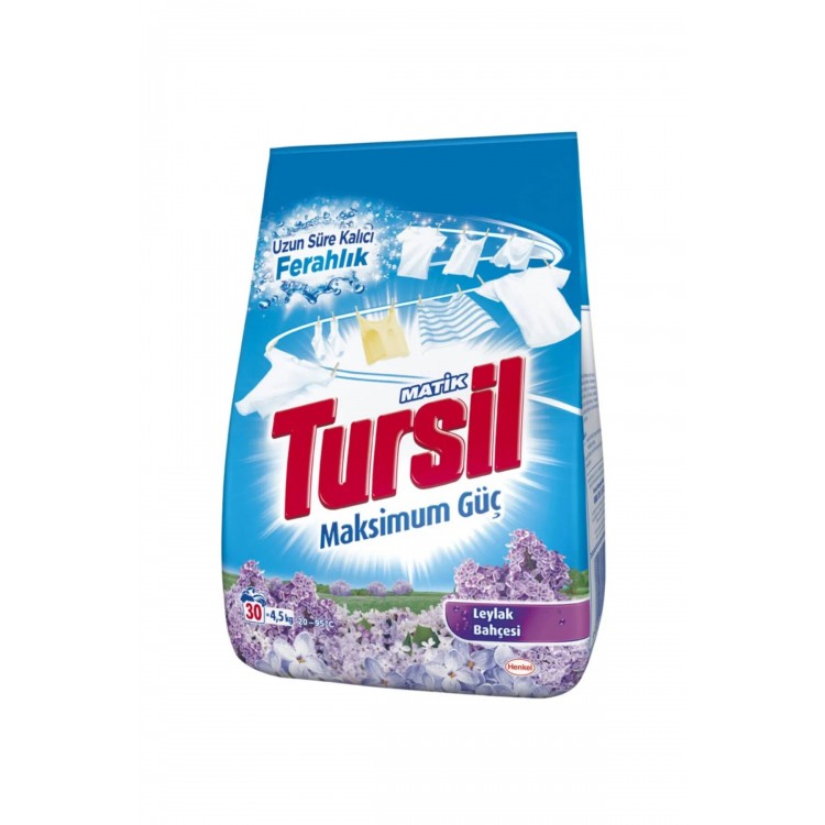 TURSİL MATİK TOZ DET. LEYLAK BAHÇESİ 4,5 KG