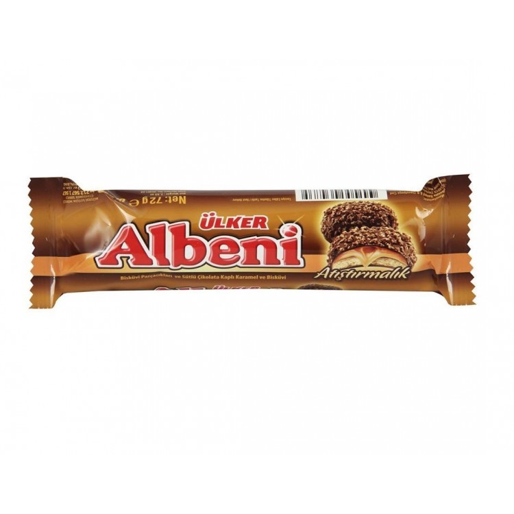 ÜLKER ALBENİ ATIŞTIRMALIK 72 GR X 24 AD ÜLKER ALBENİ ATIŞTIRMALIK 72 GR X 24 AD