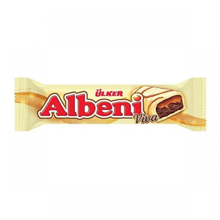 ÜLKER ALBENİ VİVA BEYAZ ÇİKOLATA BAR 36 GR X 24 AD
