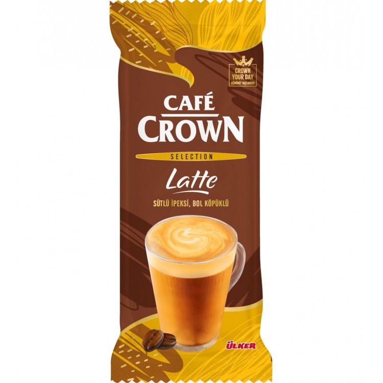 ÜLKER CAFE CROWN CARAMEL LATTE 10'LU
