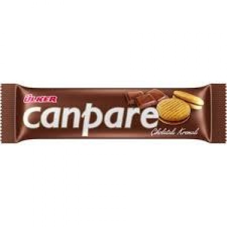 ÜLKER CANPARE ÇİKOLATALI 81 GR X 24 AD ÜLKER CANPARE ÇİKOLATALI 81 GR X 24 AD