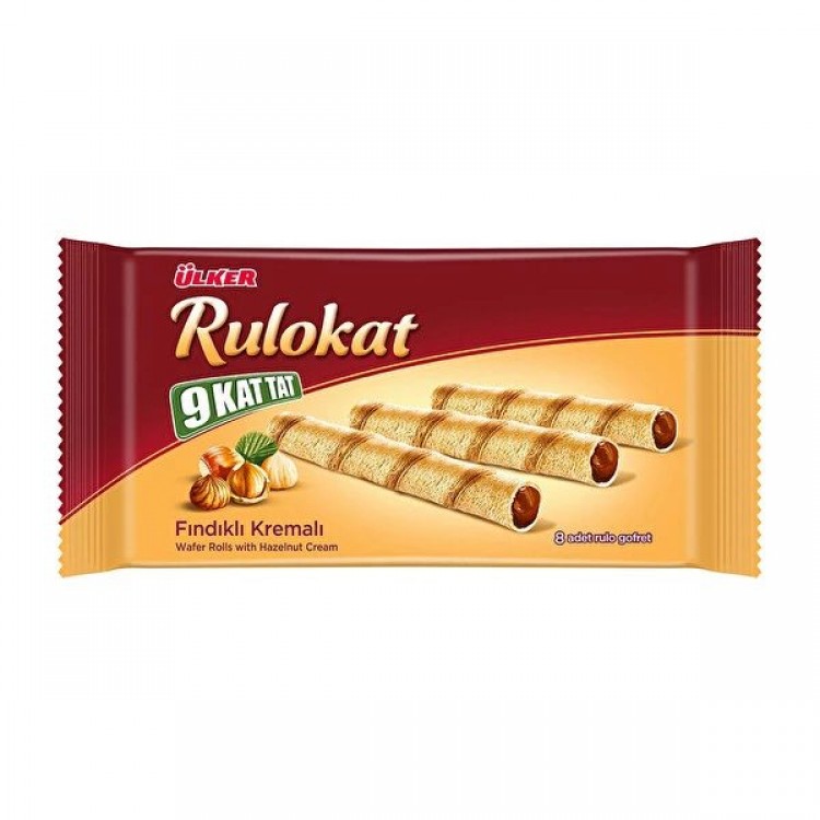 ÜLKER RULOKAT FINDIKLI 42 GR X 12 AD