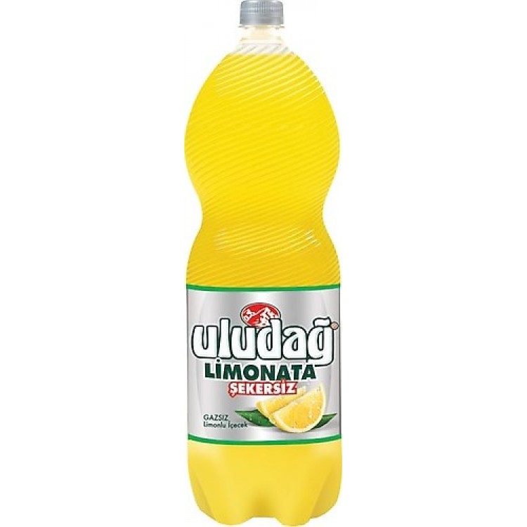 ULUDAĞ LİMONATA 2 LT ŞEKERSİZ X 6 AD
