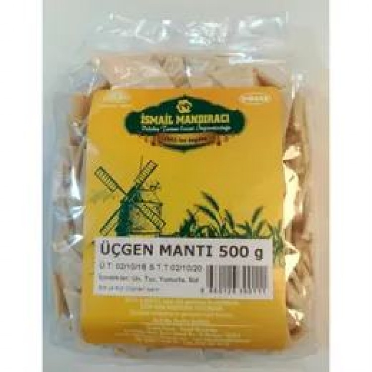 İ.MANDIRACI ÜÇGEN MANTI 500GR