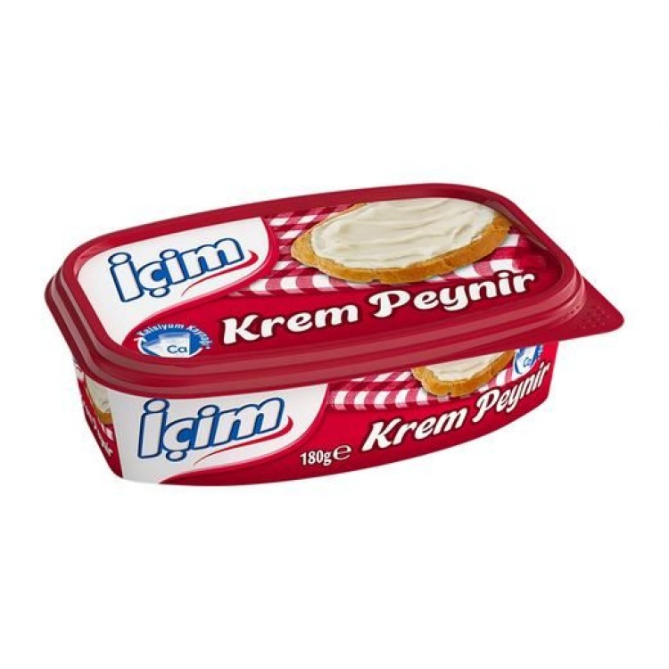 İÇİM KREM PEYNİR 180 GR X 12 AD İÇİM KREM PEYNİR 180 GR X 12 AD