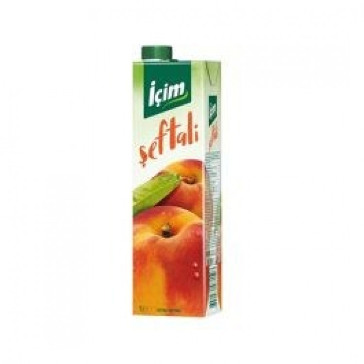 İÇİM MEYVE SUYU 1 LT ŞEFTALİ X 12 AD